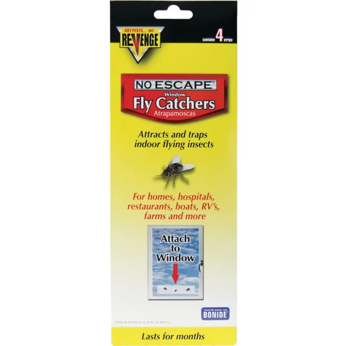 Bonide REVENGE 46200 Fly Catcher, Solid, 4 Pack