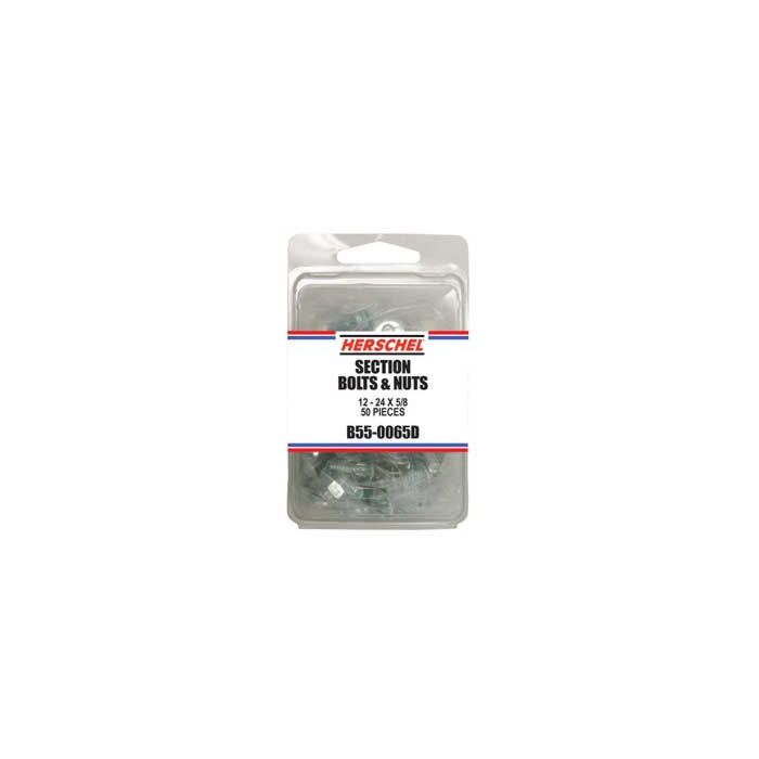 Herschel 1/4 in Dia Size Nut Universal Section Bolt
