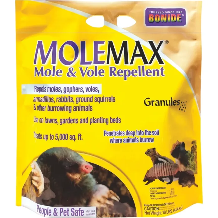 Bonide Molemax 10 Lb. Granular Animal Repellent