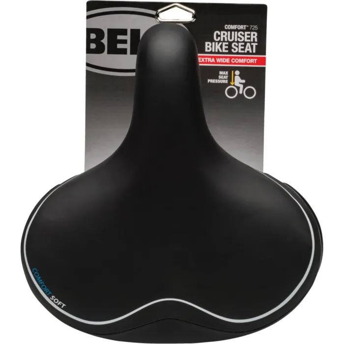 Bell Sports Flex Gel Memory Foam Saddle Bicycle Seat (Black)