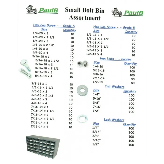 Big Bolt Assortment