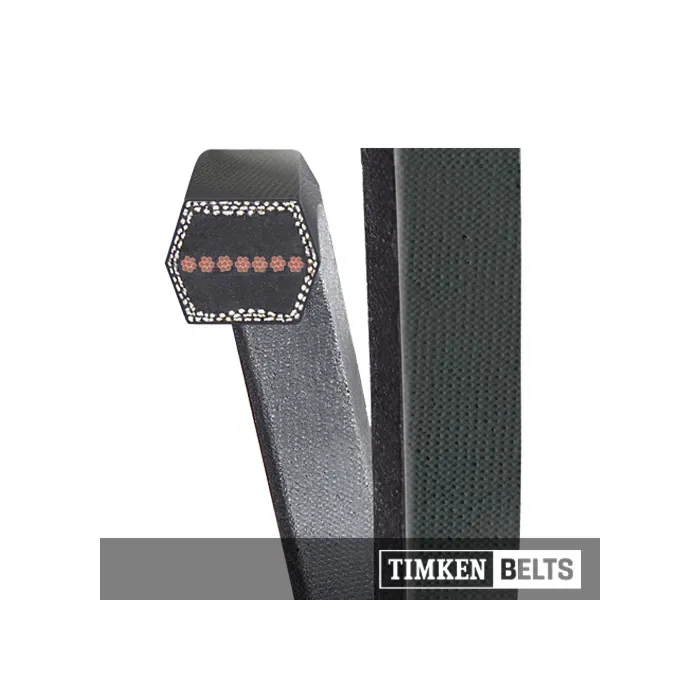 Timken Belts BB 121.2 in Synthetic Rubber Double Angle Hexagonal V-Belt