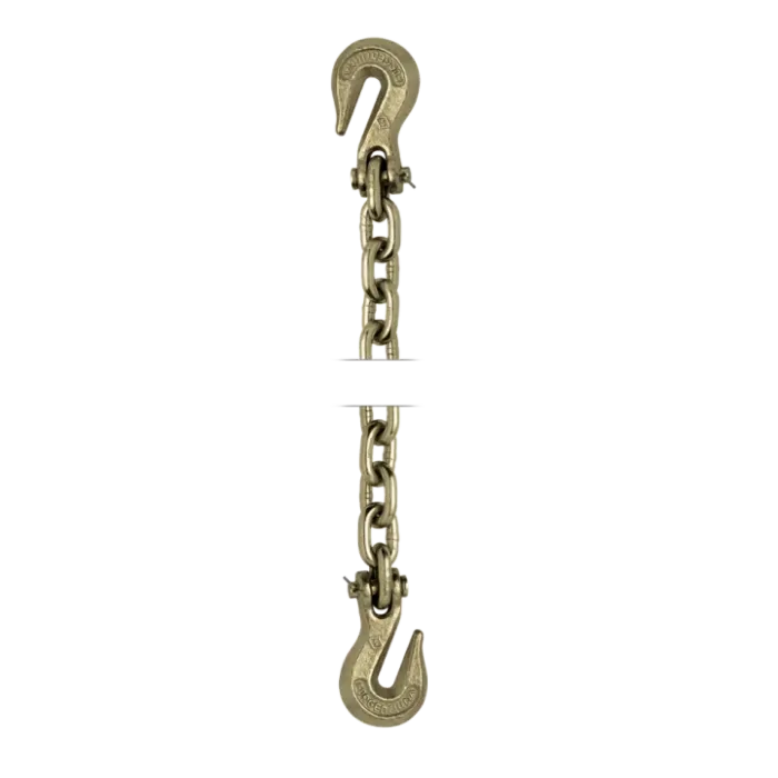 Peerless 3/8 in 14 ft Yellow Zinc Transport Chain
