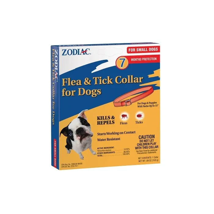 ZODIAC® Wellmark ZODIAC® 100520397 0.69 oz 7 months Odorless Dog Flea & Tick Collar