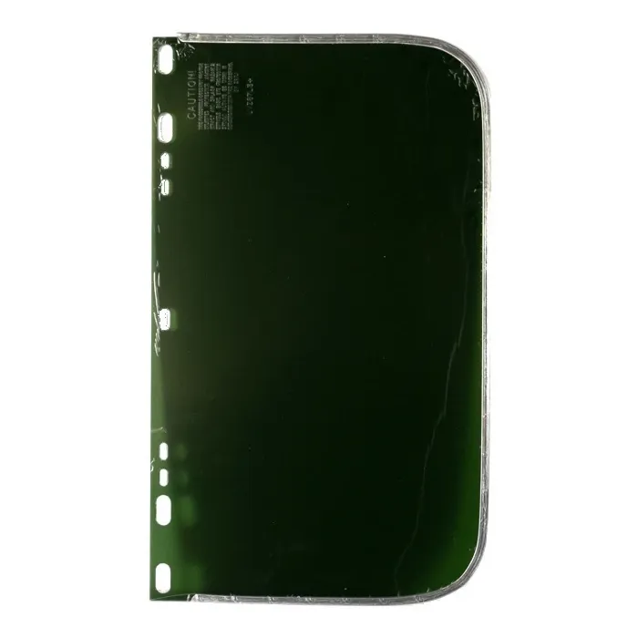 Weldcote Faceshield- Banded Dark Green 9" X 15.5" Pop Pkg