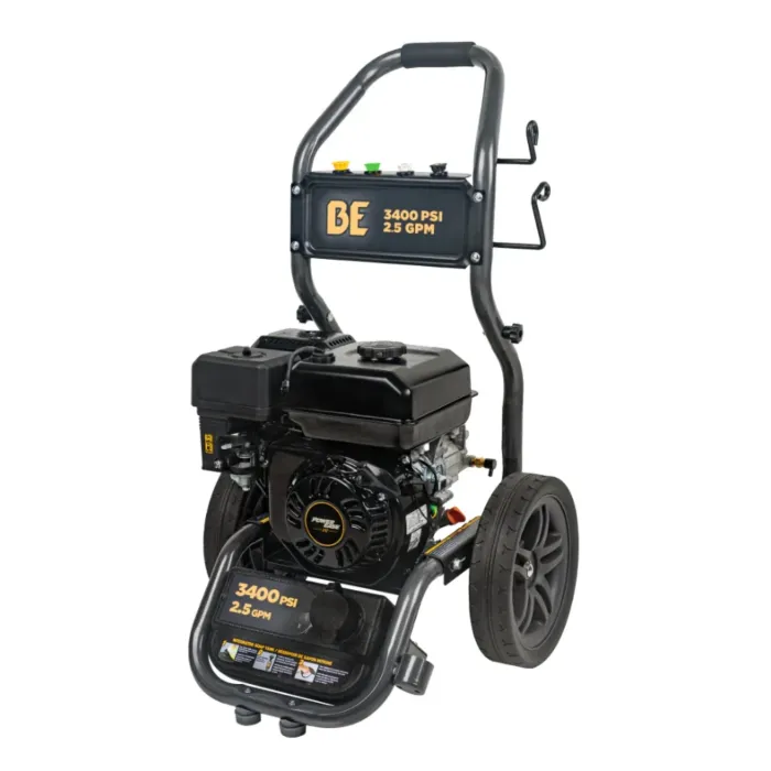 BE Gas Pressure Washer - 2.5 GPM, 3400 psi