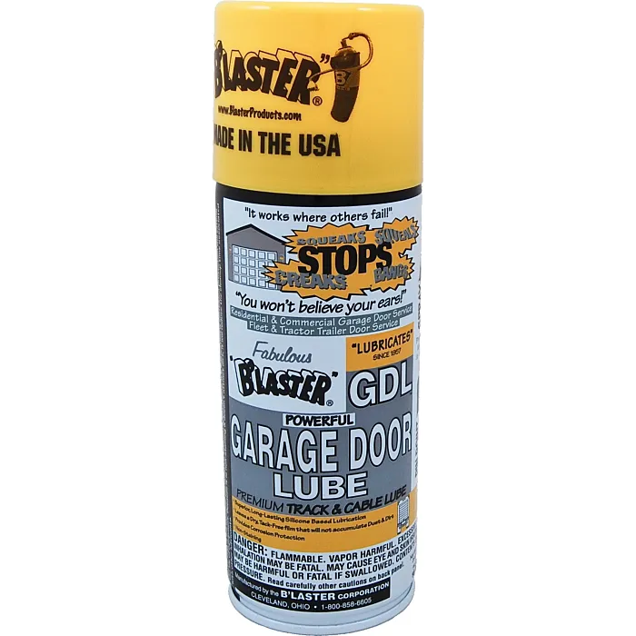 Blaster Silicone Garage Door Lubricant, 9.3oz