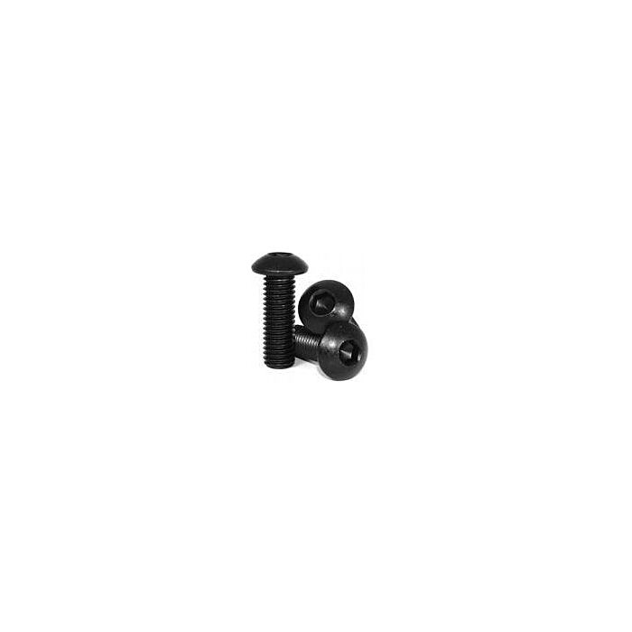 Brighton-Best Imperial #10-24 3/4 in Button Socket Cap Screw