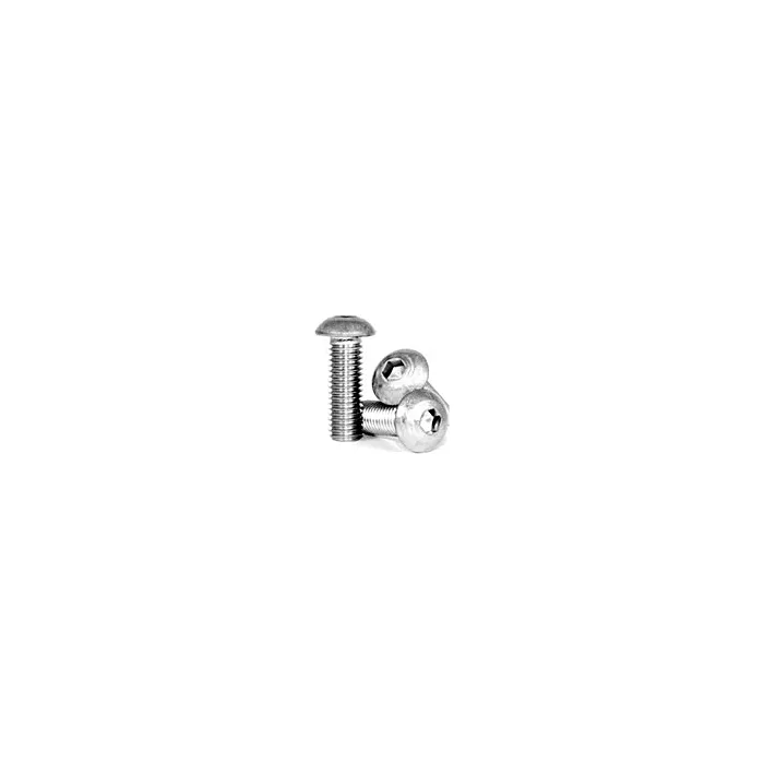 Brighton-Best Imperial #6-32 1 in Semi-Standard Button Socket Cap Screw