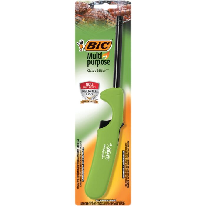 BIC Nonrefillable Straight Stem Utility Butane Lighter