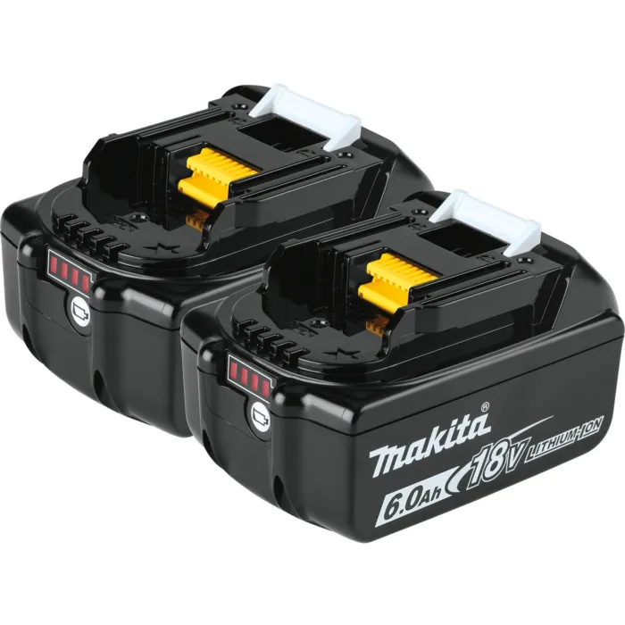 Makita 18V LXT Lithium-Ion 6.0Ah Battery (2pk)