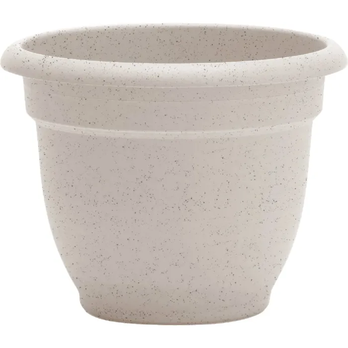 Bloem Ariana Self-Watering Plastic Planter (Vanilla White) 6 in.