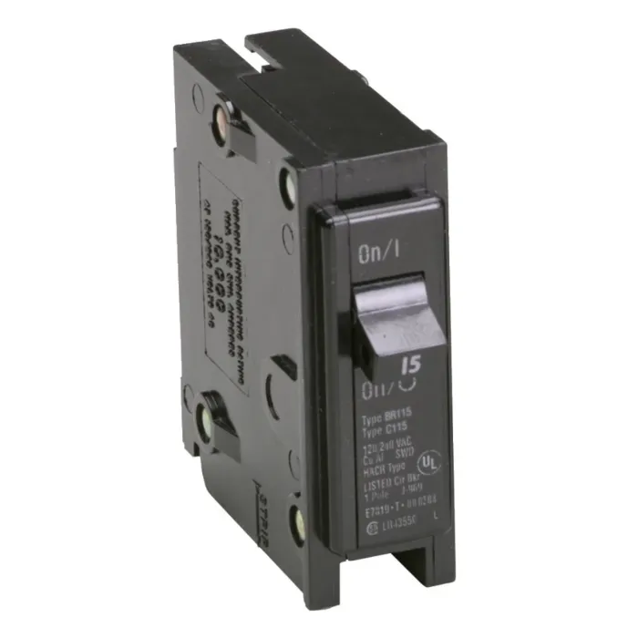 Cutler-Hammer Type BR 1-Inch Plug-On Circuit Breaker