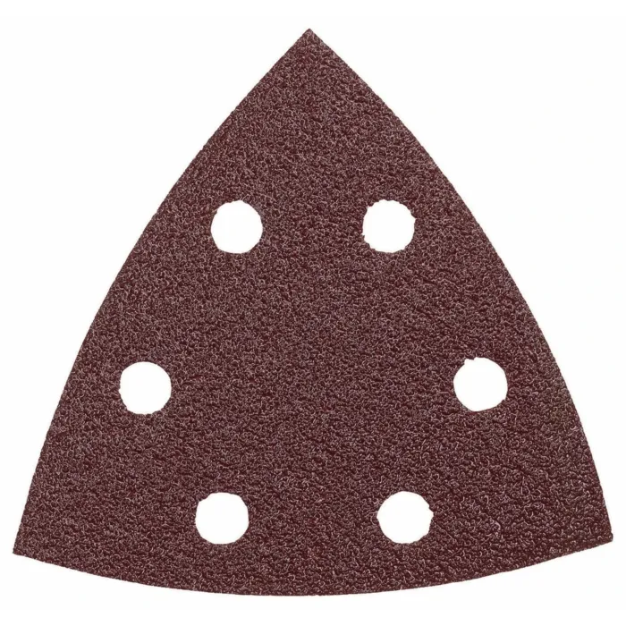 Bosch 3-3/4 In. 80 Grit 5 pc. Detail Sander Abrasive Triangles for Wood