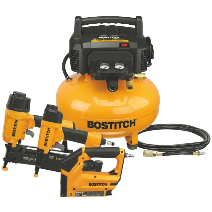 Bostitch BOSTITCH Air Compressor Combo Kit, 3-Tool