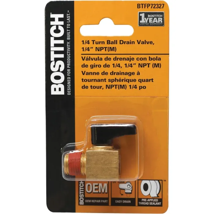 Bostitch Ball Type Drain Valve