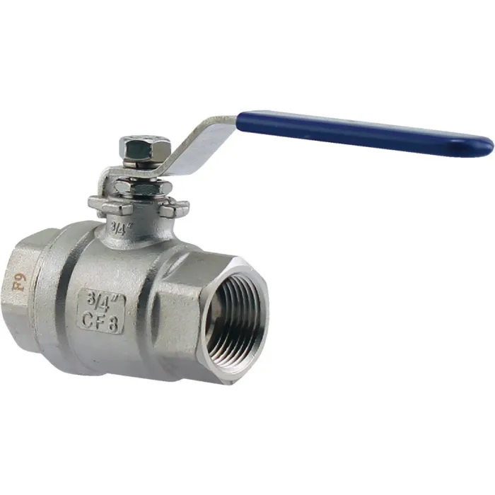 Merrill PLUMB-EEZE 1-1/4 In. FPT Stainless Steel Full Port Ball Valve