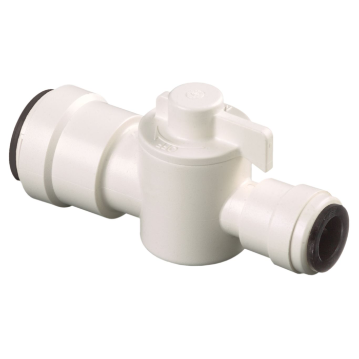 Watts 1/2 IN CTS x 1/4 IN CTS Plastic Straight Valve