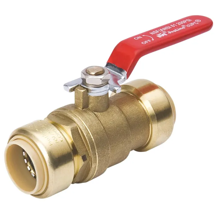 Boshart Industries NL 1/2"PUSHFIT BALL VALVE