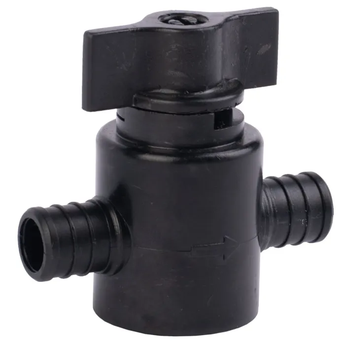 Flair-It 3/4 x 3/4 in PEX Ecopoly Straight Stop Valve