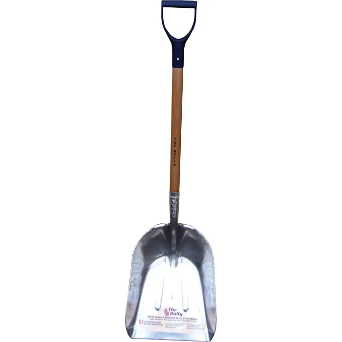 The Bully 36 In. Aluminum Bully Scoop With Stainless Steel Wear Strip