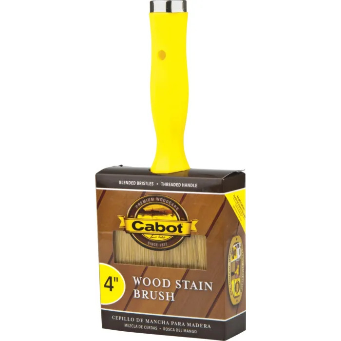 Cabot Block Wood Stain Brush - 4 in.