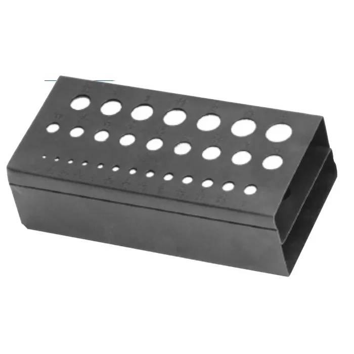 Consolidated Toledo Drill Metal 5-5/8 in 1-1/2 in 29-Piece Drill Bit Stand