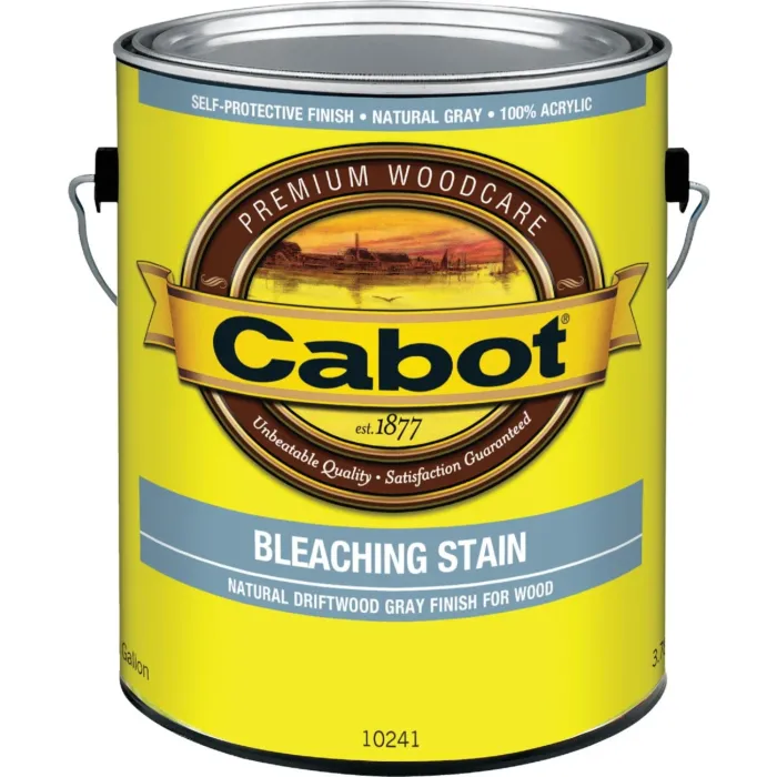 Cabot Bleaching Stain (Natural Driftwood Gray) 1 gal
