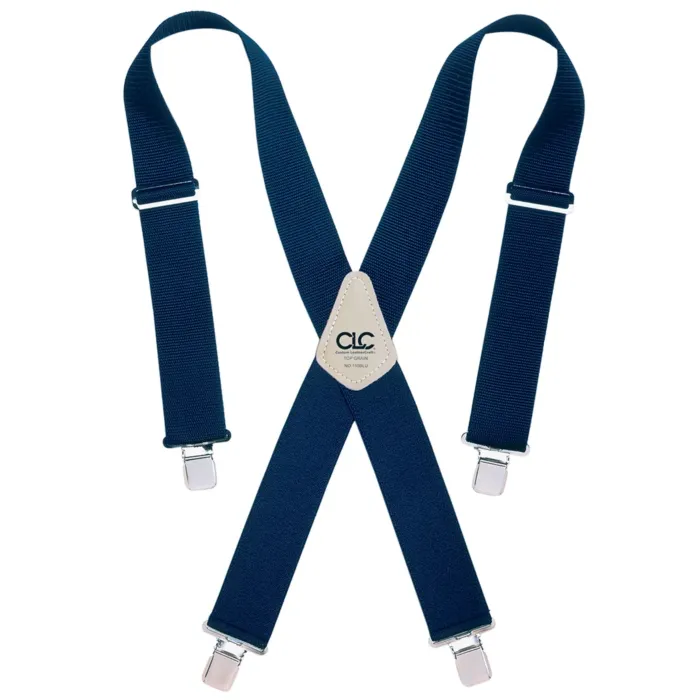 CLC Heavy-Duty Work Suspenders, Blue