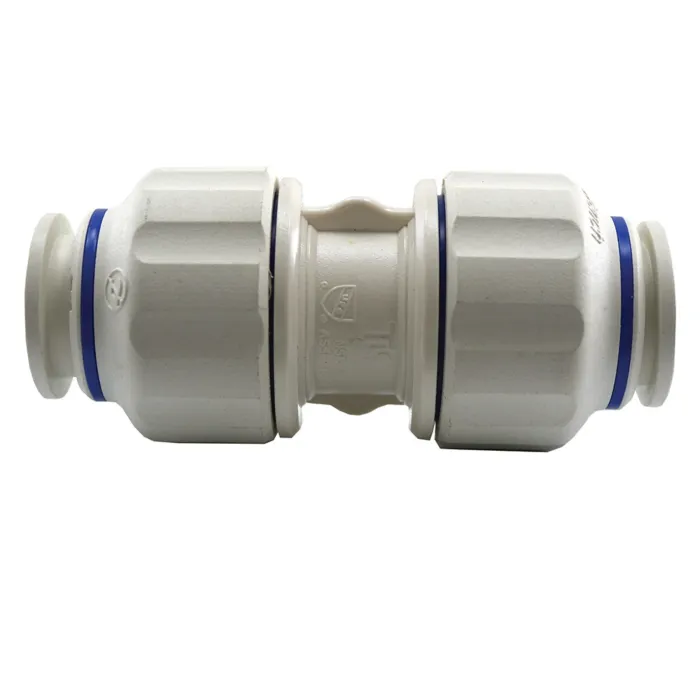 Jones Stephens 1/2" Twist to Lock Plastic Union Connector