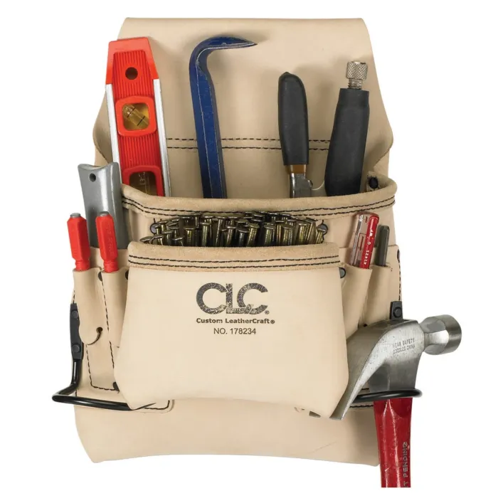 CLC 8 Pocket Carpenter's Nail & Tool Bag