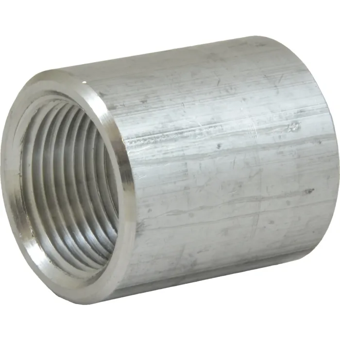 Threaded Aluminum Pipe Coupling - 3/4 in.