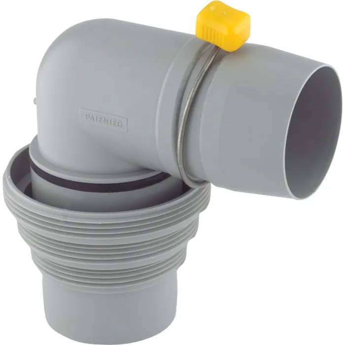 Camco Manufacturing Easy Slip RV Sewer Elbow and 4-in-1 Adapter