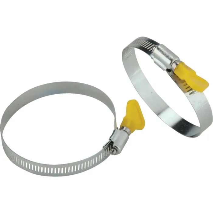 Camco Manufacturing RV Sewer Hose Connector Twist-It Clamps (2pk) 3 in.