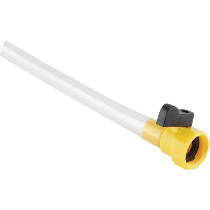 Camco Manufacturing Water Tank Filler with Shutoff Valve - 5/8 in.