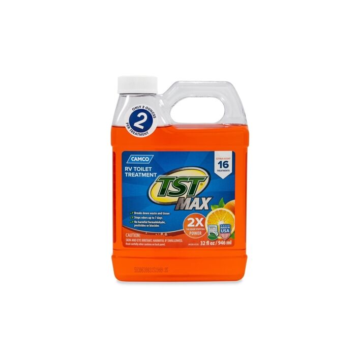 Camco Manufacturing RV Orange Power Toilet Tank Treatment - 32 oz