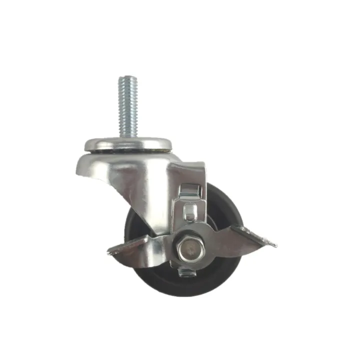 World Casters & Equipment Manufacturing 300 lb 3 in Polyolefin Swivel Caster