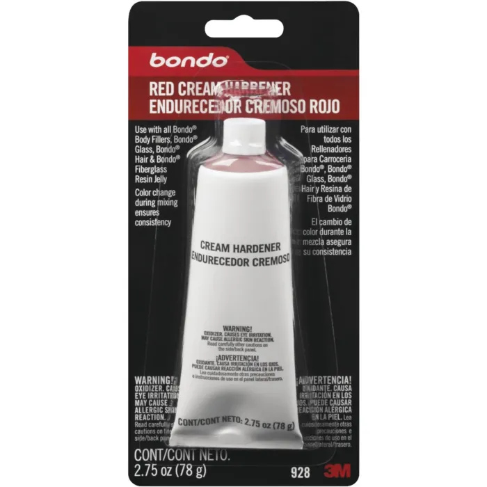 Bondo Body Filler Cream Hardener, Blue 2.75oz