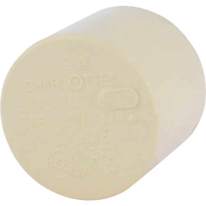 Charlotte Pipe 3/4 In. Slip Solvent Weld CPVC Cap