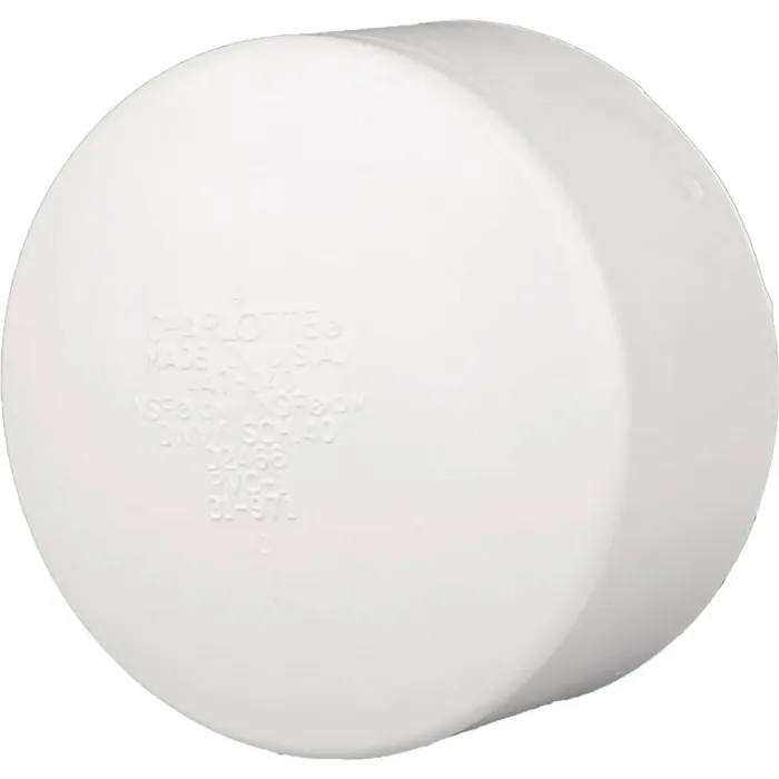 Boshart Industries 6" SLIP CAP - SCHEDULE 40 PVC