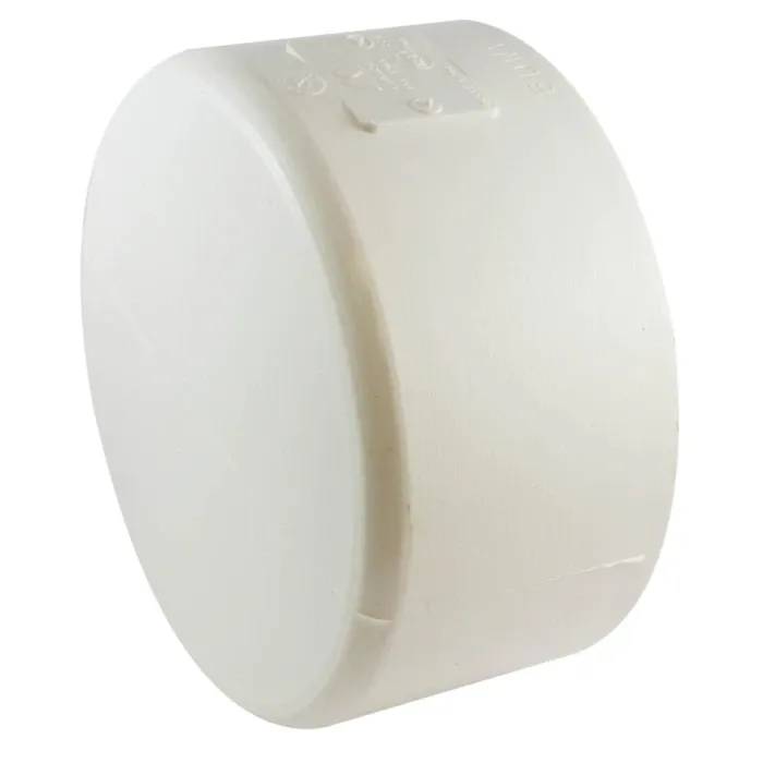 PVC 8 in SCH 40 Flat Top Cap