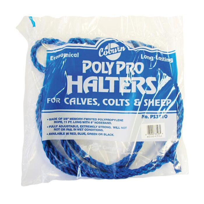 Coburn 1/2 in Polypropylene x 13 ft Length Size PolyPro Calf Halter