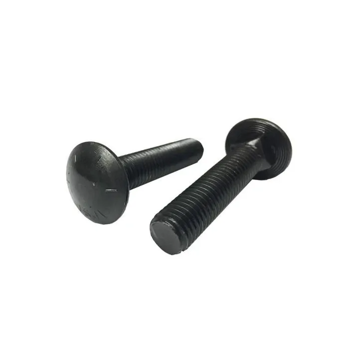 1/2"-13 x 3-1/2" Carriage Bolt, Coarse Thread, Zinc 