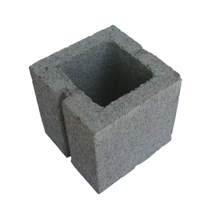 8 in x 8 in x 8 in Square Hollow Concrete Block