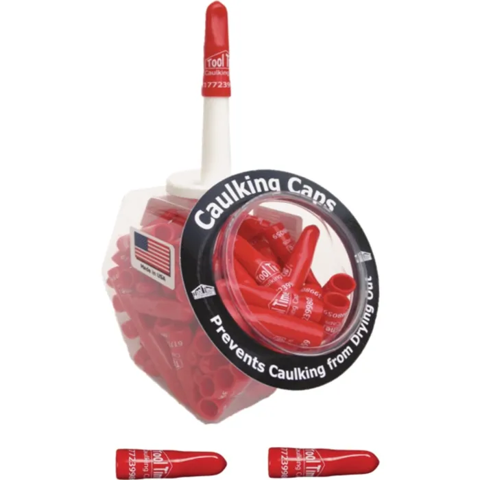 Tool Time Vinyl Caulking Cap (Red)