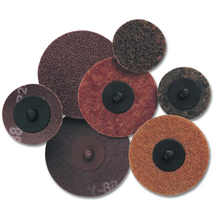 Pearl Abrasives 3" Mini Conditioning Discs Laminated Cloth - 3 AO Quickmount™ Mini Conditioning Discs, Laminated Cloth, A120/White