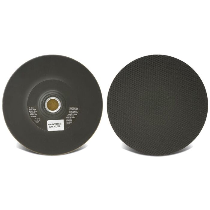 CGW 4-1/2 in Foam TRUE Hook and Loop Backing Disc