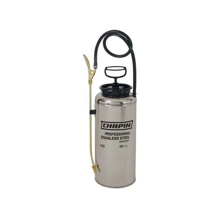 Chapin 3 gal 40-60 psi 42 in Tank Sprayer with Brass Adjustable Nozzle