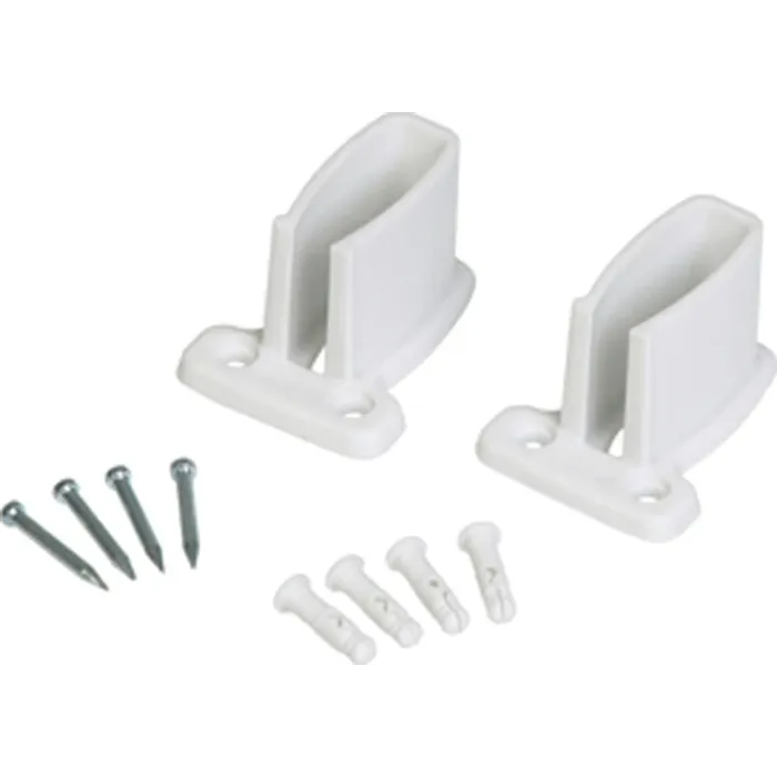 Closetmaid Wire Shelf Wall Brackets (White - 12pk)