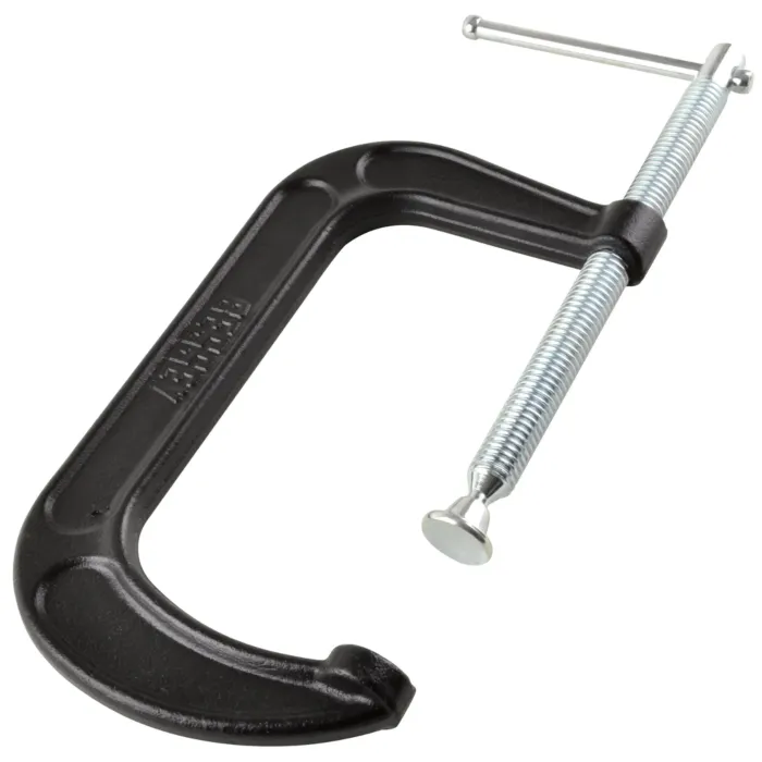 Bessey Tools Drop Forged C-clamp 6 Inch Capacity, 3 Inch Throat